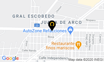 Mapa de Red De Frios S.a De C.v en Monterrey