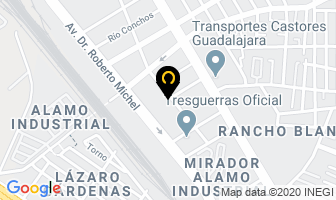 Mapa de Red Express en Guadalajara
