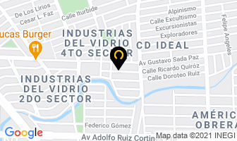 Mapa de Refacalderas, S.a. De C.v. en San Nicolás de los Garza