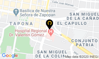 Mapa de Refaccionaria Alemana en Zapopan