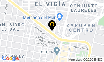 Mapa de Refaccionaria “El Chavo” en Zapopan