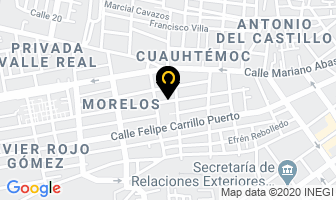 Mapa de Refacciones Difíciles. en Pachuca de Soto