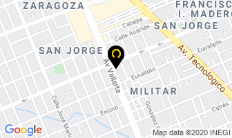 Mapa de Refacciones Wong en Chihuahua