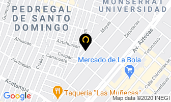 Mapa de Reflexologia Reiki en Ciudad de Mexico