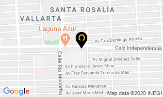 Mapa de Refrigeracion Y Equipo Comercial en Mexicali