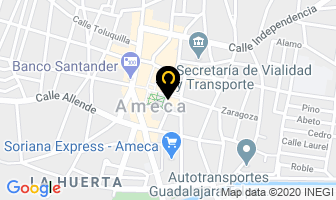 Mapa de Regalos Y Novedades Del Centro en Ameca