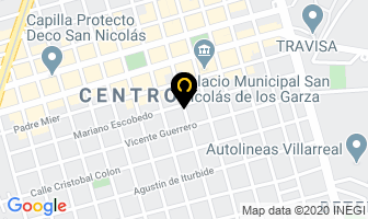 Mapa de Regio Translados en San Nicolás de los Garza