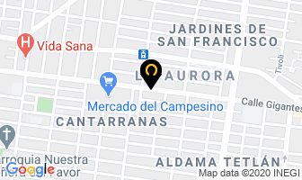 Mapa de Reinaldo Hernandez Lozano en Guadalajara