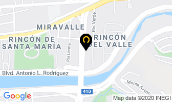 Mapa de Relojeria Suiza en Monterrey
