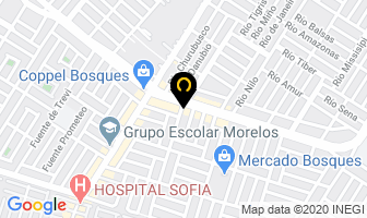 Mapa de Remodelacion Y Decoracion Vaptex en Ecatepec de Morelos