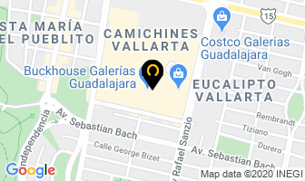 Mapa de Rene Lozano Joyeros en Zapopan