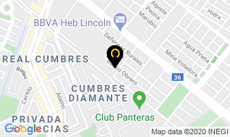 Mapa de Rent A Toilet S.a. De C.v. en Monterrey