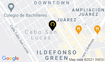 Mapa de Renta De Autos En Los Cabos en Los Cabos