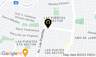 Mapa de Rentaestudiomonterrey.com en San Nicolás de los Garza