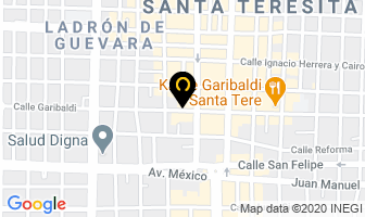 Mapa de Representaciones Celta, S.a. De C.v. en Guadalajara