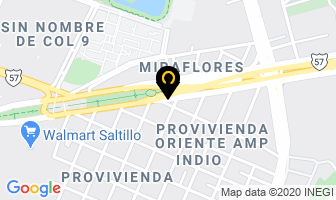 Mapa de Representaciones De Refacciones Motrices Reremo en Saltillo