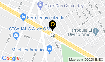Mapa de Representaciones Dinamicas De Occidente, S.a. De C.v. en Guadalajara