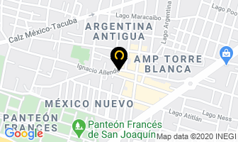 Mapa de Representaciones Y Troquelados S.a. De C.v. en Ciudad de Mexico