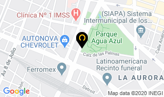 Mapa de Repuestos Americanos S.a. De C.v. (refacciones Americanas Y Europeas Calzada) en Guadalajara
