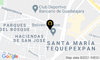 Mapa de Requiez en San Pedro Tlaquepaque