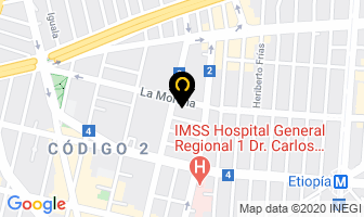 Mapa de Residencia Villazul en Ciudad de Mexico