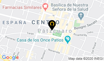 Mapa de Restaurant Bigoli en Pátzcuaro