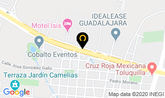 Mapa de Restaurant Campestre Los Compadres en Guadalajara
