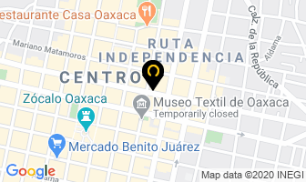 Mapa de RESTAURANT DEL CHEF en Oaxaca de Juárez