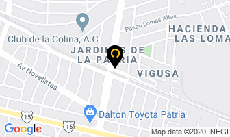 Mapa de Restaurant Las Vias en Zapopan