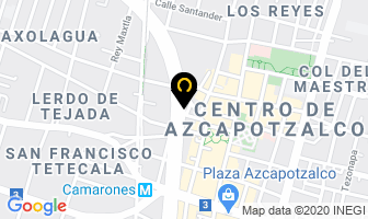 Mapa de Restaurante Alma Llanera en Ciudad de Mexico