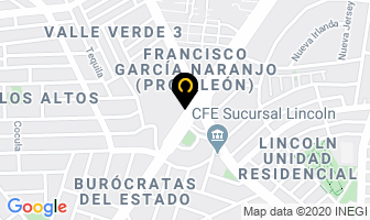 Mapa de Restaurante Bar La Bodega en Monterrey