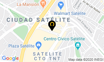 Mapa de Restaurante Bar Red Satelite en Naucalpan de Juárez