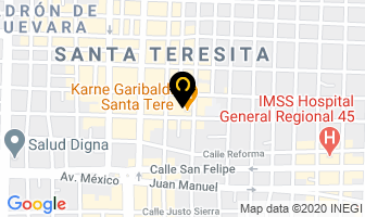 Mapa de Restaurante Kamilos 333 en Guadalajara