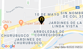 Mapa de Restaurante La Arrachera en Guadalupe