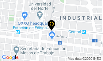 Mapa de Restaurante La Cuchara en Monterrey
