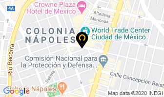 Mapa de Restaurante Pajares en Ciudad de Mexico