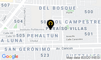 Mapa de Restaurante Rancho Alegre en Cancún