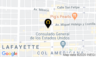 Mapa de Restaurantes Suntory en Guadalajara