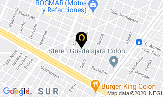 Mapa de Rhinoboots, S.a. De C.v. en Guadalajara