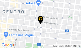 Mapa de Rivas en Monterrey