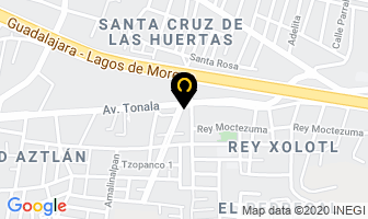 Mapa de Rodriguez Cervantes Salvador en Tonalá