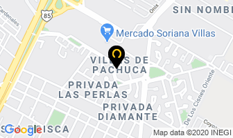 Mapa de Ronzon Bienes Raices en Pachuca de Soto