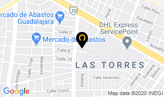 Mapa de Rosas Salcedo Carlos en Guadalajara
