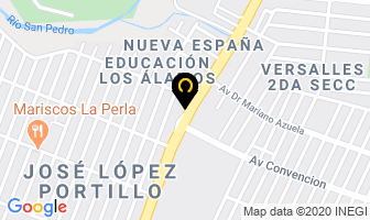 Mapa de Rosticeria La Barranca en Aguascalientes