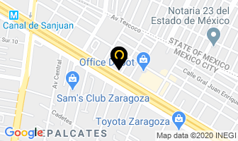 Mapa de Roto Cristales Y Partes Automotrices en Ciudad de Mexico
