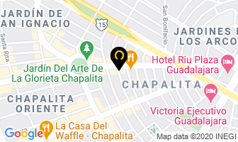 Mapa de Ruvalcaba Abogados en Zapopan
