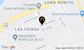 Mapa de Ryh Electromecanica Sa De Cv en Lagos de Moreno