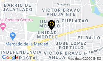 Mapa de Salon De Eventos la Curtiduria en Oaxaca de Juárez