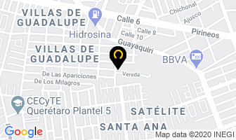 Mapa de Salon Services en Santiago De Querétaro
