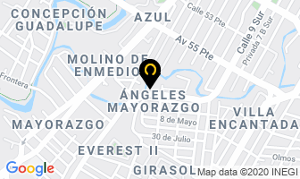 Mapa de Salon Vivant en Puebla